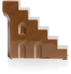 Skira kandelaar (H11.8cm) in de kleur Bruin - COCOmaison