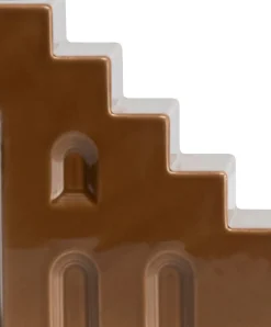 Skira kandelaar (H11.8cm) in de kleur Bruin - COCOmaison