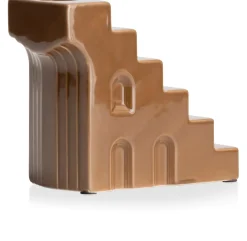 Skira kandelaar (H11.8cm) in de kleur Bruin - COCOmaison