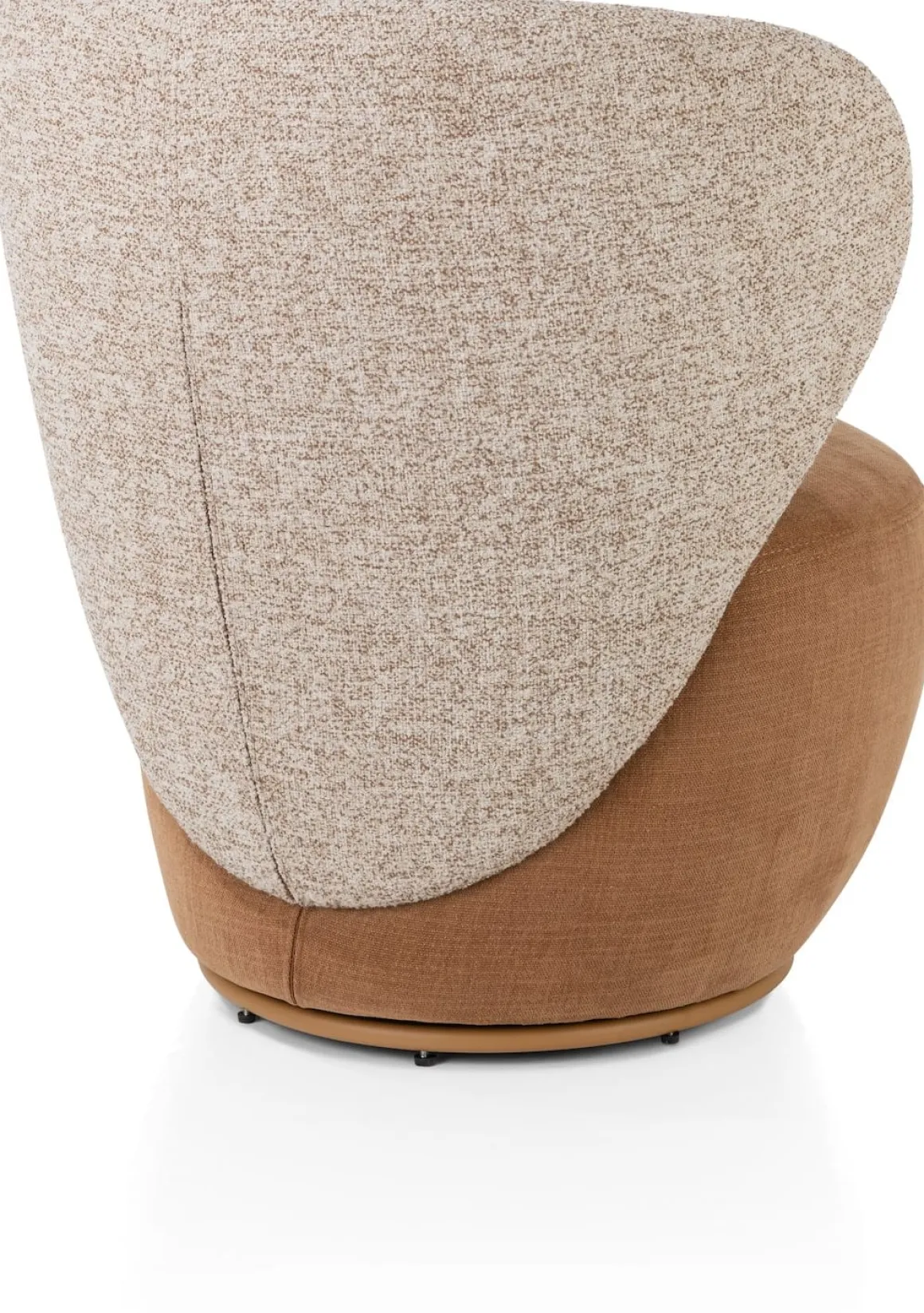 Solee fauteuil - draaibaar in de kleur Koper - XOOON