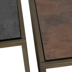 Stand Up bijzettafel in de kleur Goud - COCOmaison