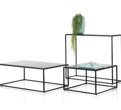 Stand Up bijzettafel in de kleur Zwart - COCOmaison