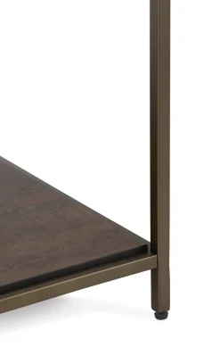 Stand up rek 45x50x193cm in de kleur Goud - COCOmaison