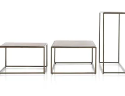 Stand Up salontafel in de kleur Goud - COCOmaison