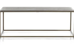 Stand Up salontafel in de kleur Goud - COCOmaison