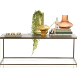 Stand Up salontafel in de kleur Goud - COCOmaison