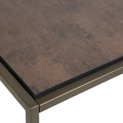 Stand Up salontafel in de kleur Goud - COCOmaison