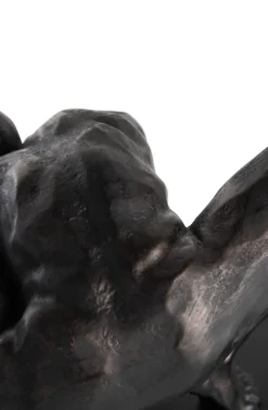 Stretching beeld H19cm in de kleur Zwart - COCOmaison