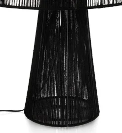 Tali tafellamp 1*E27 H57cm in de kleur Zwart - COCOmaison