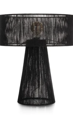 Tali tafellamp 1*E27 H57cm in de kleur Zwart - COCOmaison