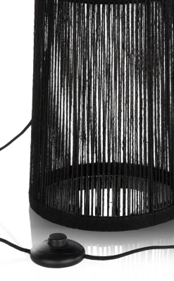 Tali vloerlamp 1*E27 H120cm in de kleur Zwart - COCOmaison