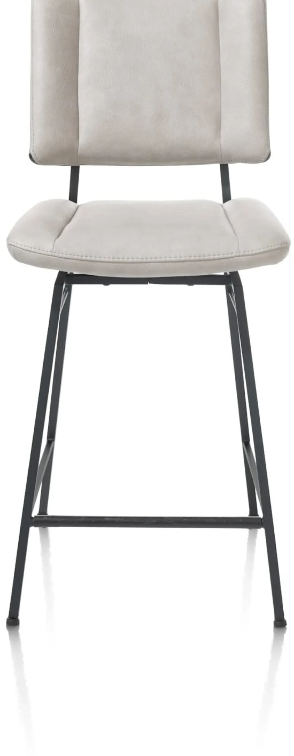 TATUM barstoel - draaibaar - stof Pala - lichtgrijs