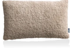 Teddy kussen 30x50cm in de kleur Beige - COCOmaison