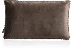 Teddy kussen 30x50cm in de kleur Bruin - COCOmaison