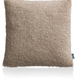 Teddy kussen 45x45cm in de kleur Beige - COCOmaison