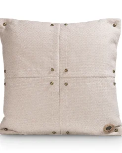 Timeless Avery kussen 50x50cm in de kleur Beige - COCOmaison