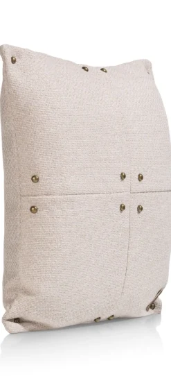 Timeless Avery kussen 50x50cm in de kleur Beige - COCOmaison
