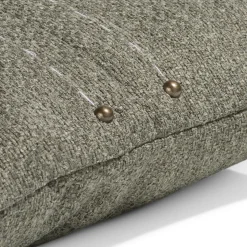 Timeless Avery kussen 50x50cm in de kleur Olijf - COCOmaison