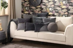 Timeless Evie plaid 130x160cm in de kleur Antraciet