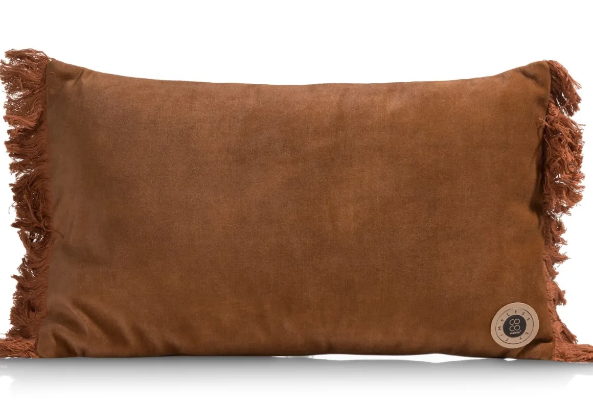 Timeless Mila kussen 30x50cm in de kleur Geel - COCOmaison