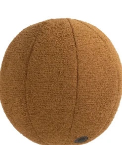 Timeless Scott kussen dia 25cm in de kleur Geel - COCOmaison