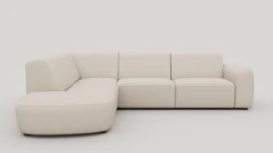 Tineo, hoekbank links - Livigno - Creme