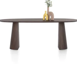 Trenton, eetkamertafel 210 x 105 cm - Clay