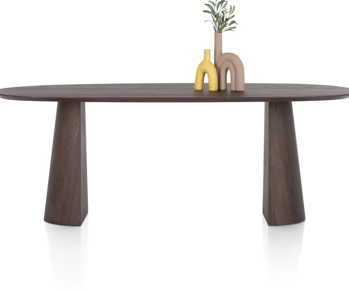 Trenton, eetkamertafel 210 x 105 cm - Clay