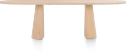 Trenton eetkamertafel 270 x 120 cm in de kleur Naturel - XOOON