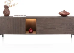 Trenton, lowboard 180 cm - 1-deur + 2-laden + 1-niche - Clay