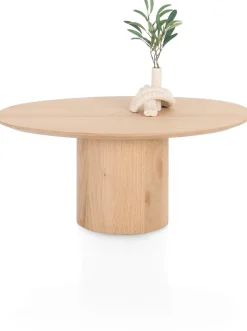 Trenton salontafel 80 x 51 cm in de kleur Naturel - XOOON