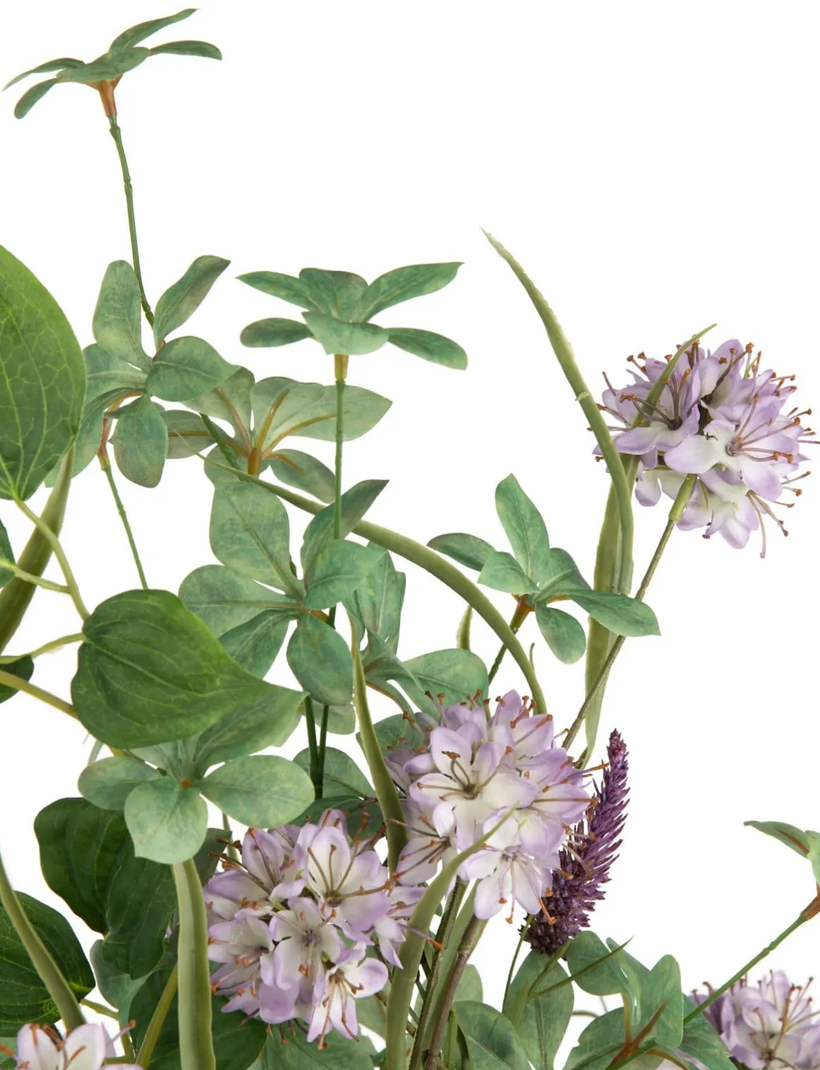 Tropaeolum Spray H88cm kunstbloem in de kleur Groen