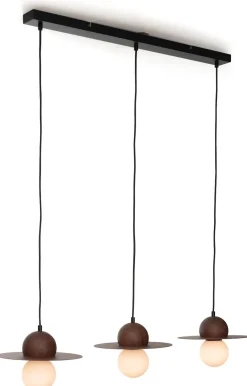 Ufo hanglamp (3*G9) in de kleur Bruin - COCOmaison