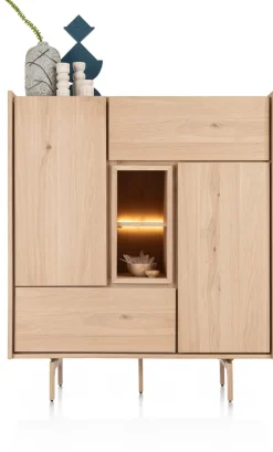 Valgard highboard 120 cm - 2-deuren (+ LED) - XOOON