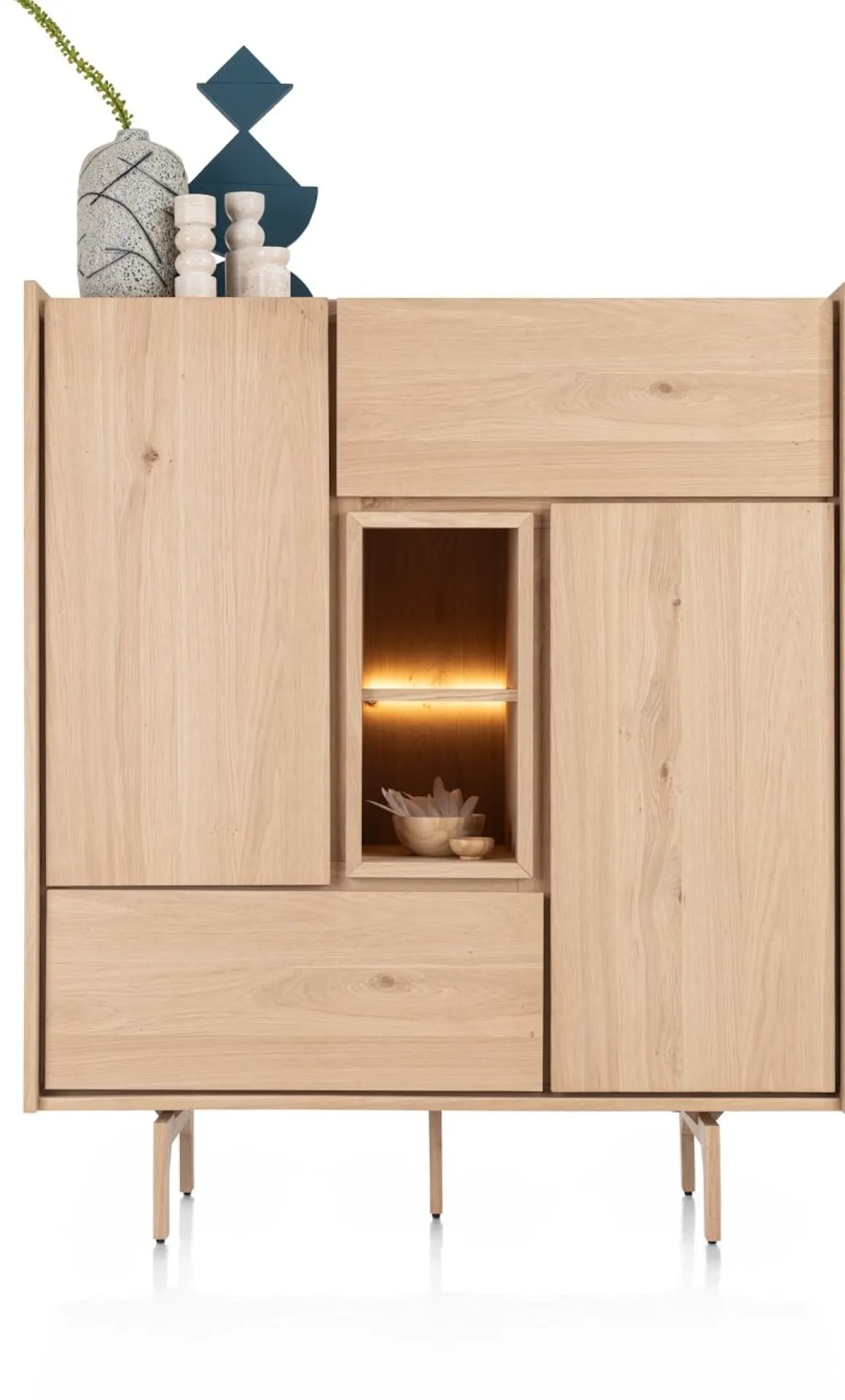 Valgard highboard 120 cm - 2-deuren (+ LED) - XOOON