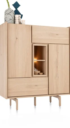 Valgard highboard 120 cm - 2-deuren (+ LED) - XOOON