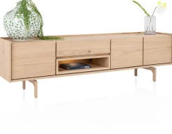 Valgard lowboard 220 cm - 3-deuren (+ LED) - XOOON