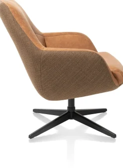 VERNON fauteuil met draaifunctie - lage rug - XOOON