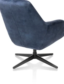 VERNON fauteuil met draaifunctie - lage rug - XOOON