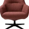VERNON fauteuil met draaifunctie - hoge rug - XOOON