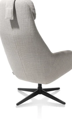 VERNON fauteuil met draaifunctie - hoge rug - XOOON