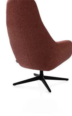 VERNON fauteuil met draaifunctie - hoge rug - XOOON