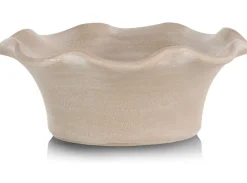 Wave schaal D25cm in de kleur Beige - COCOmaison