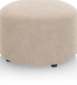 ZACH poef rond 65 cm - hoogte 40 cm | XOOON