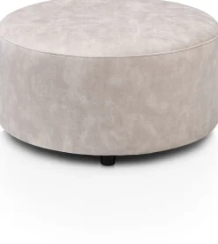 ZACH poef rond 80 cm - hoogte 40 cm | XOOON